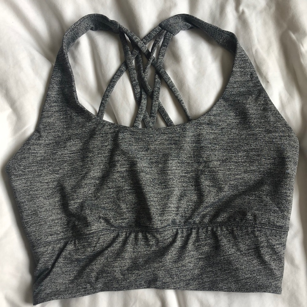 Longline sports bra